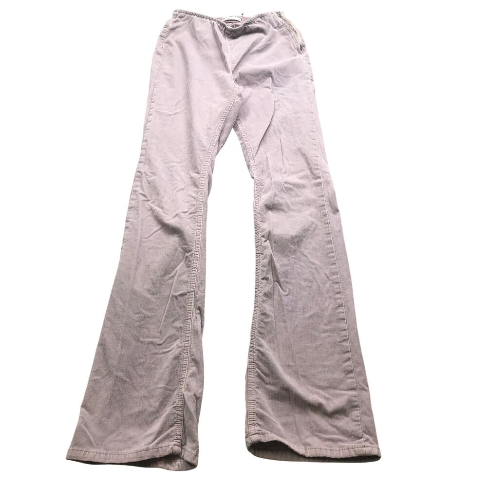 We the Free People Jenny High Rise Corduroy Flare Pants Womens 26 Stretch Pink